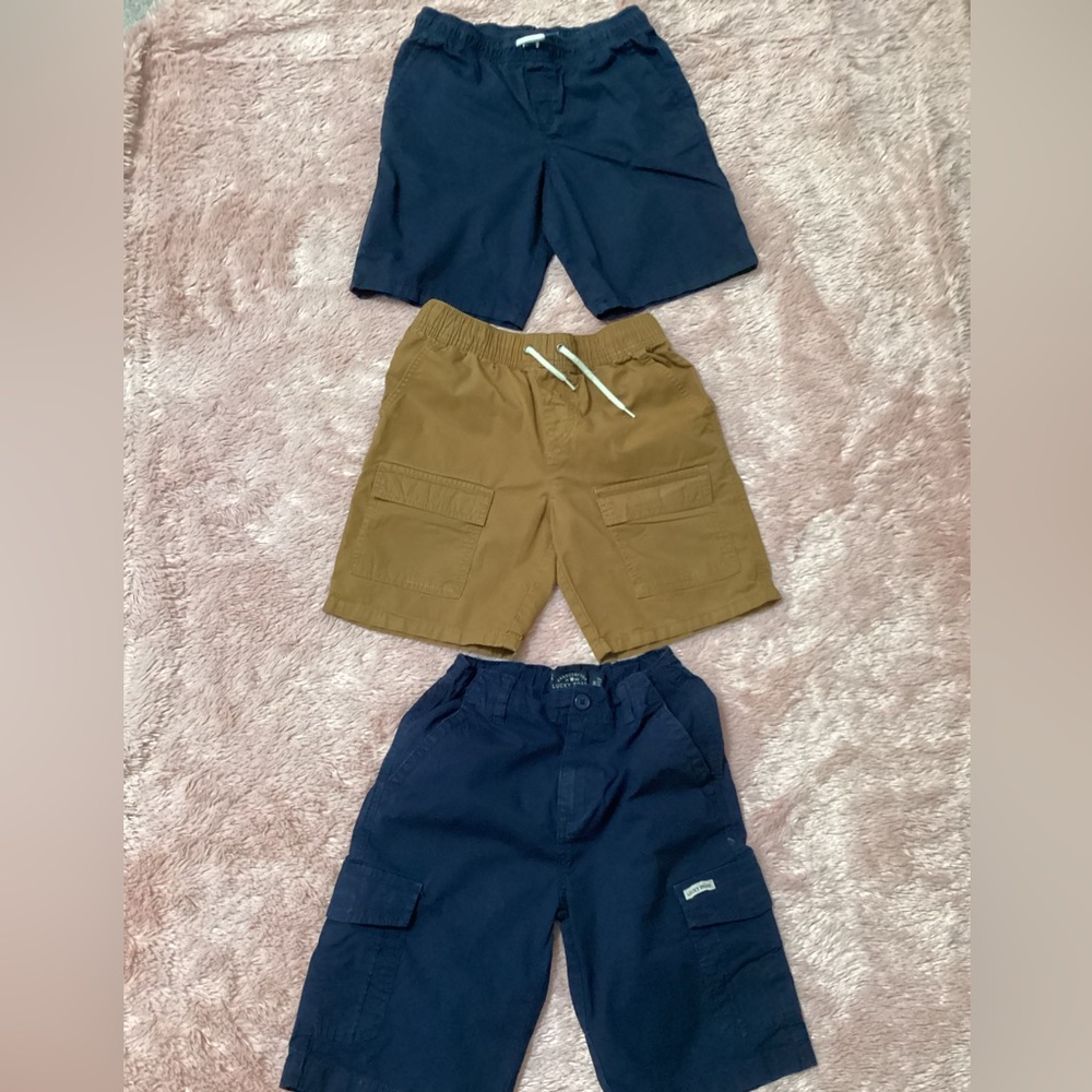 Cat & Jack & Lucky Brand Kids Cargo Shorts - Navy and Brown